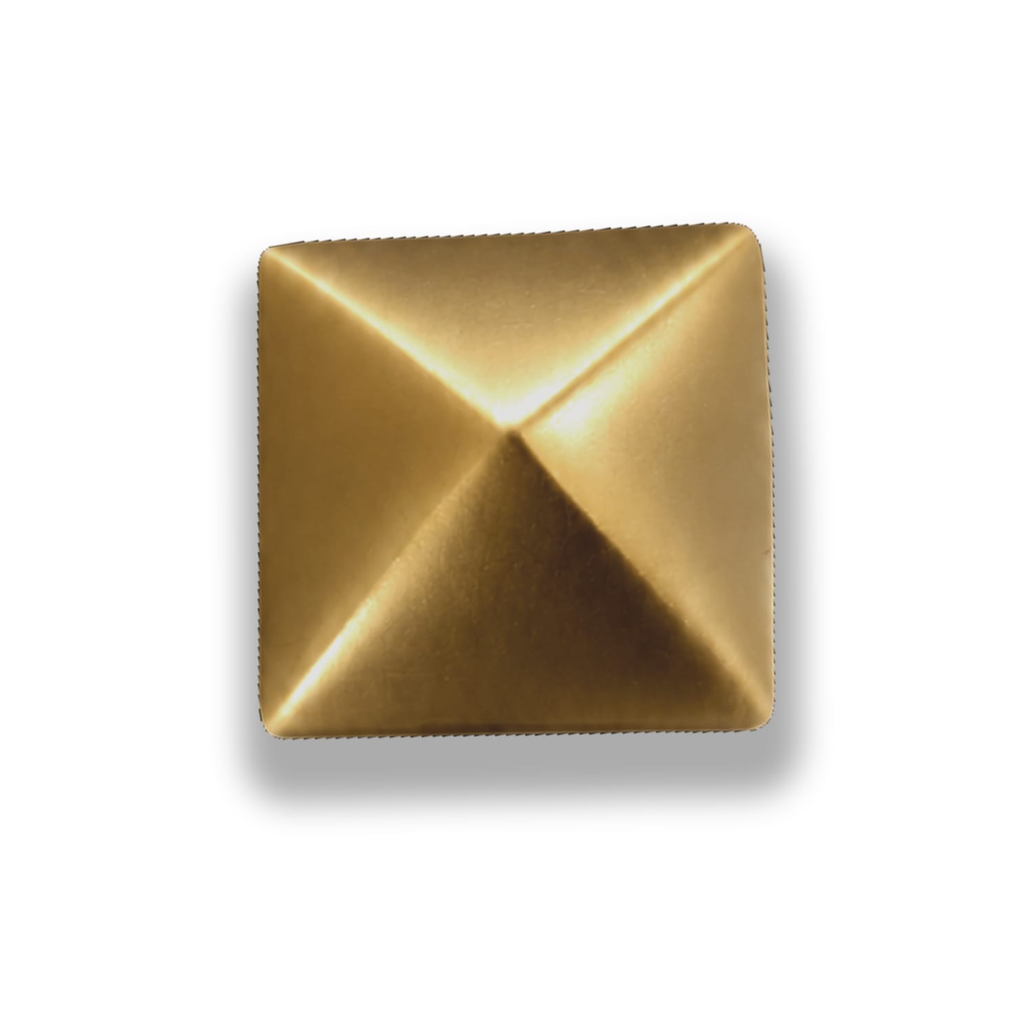 Brass Pyramid Square Cap