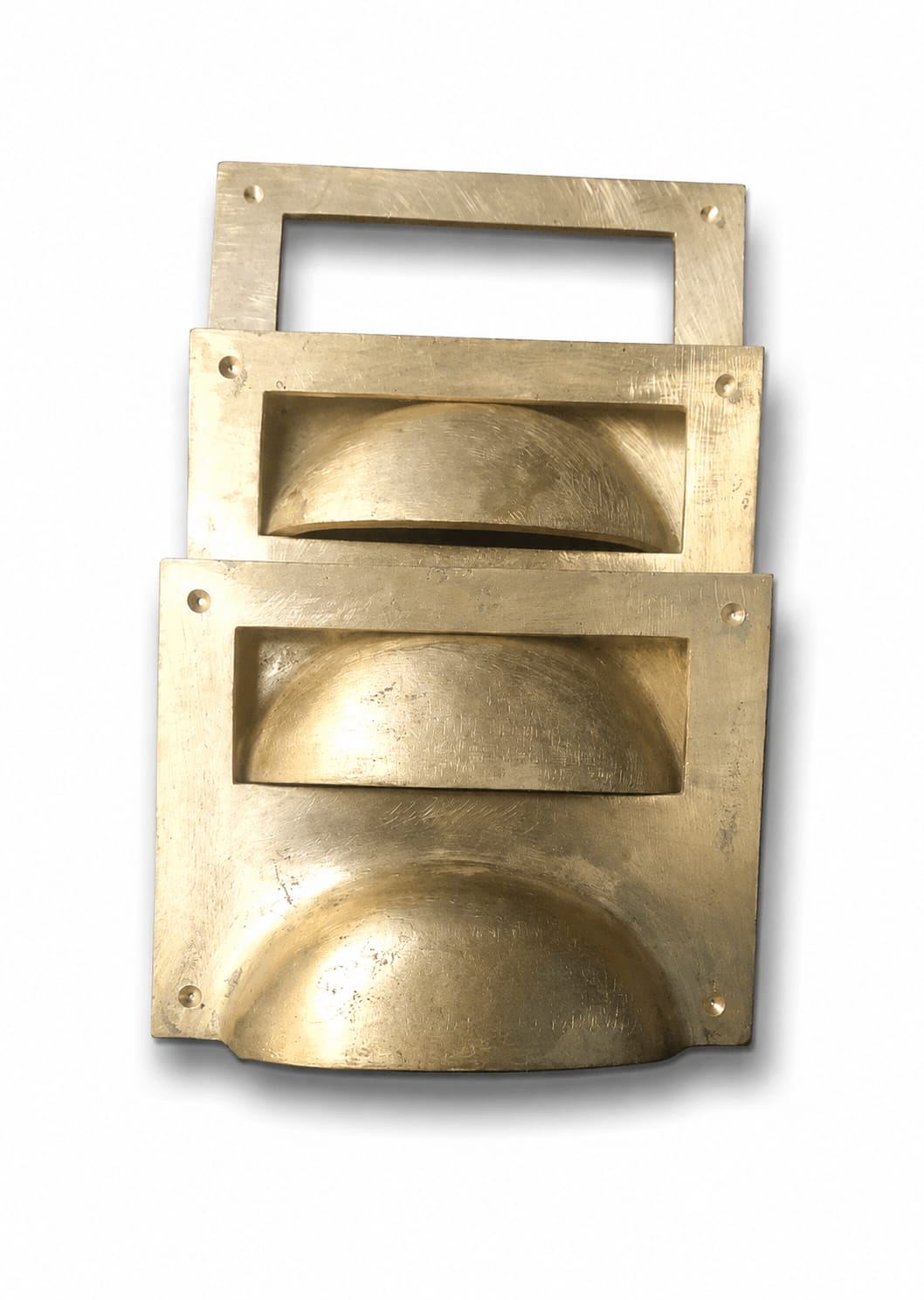 Brass Flush Pull Plate
