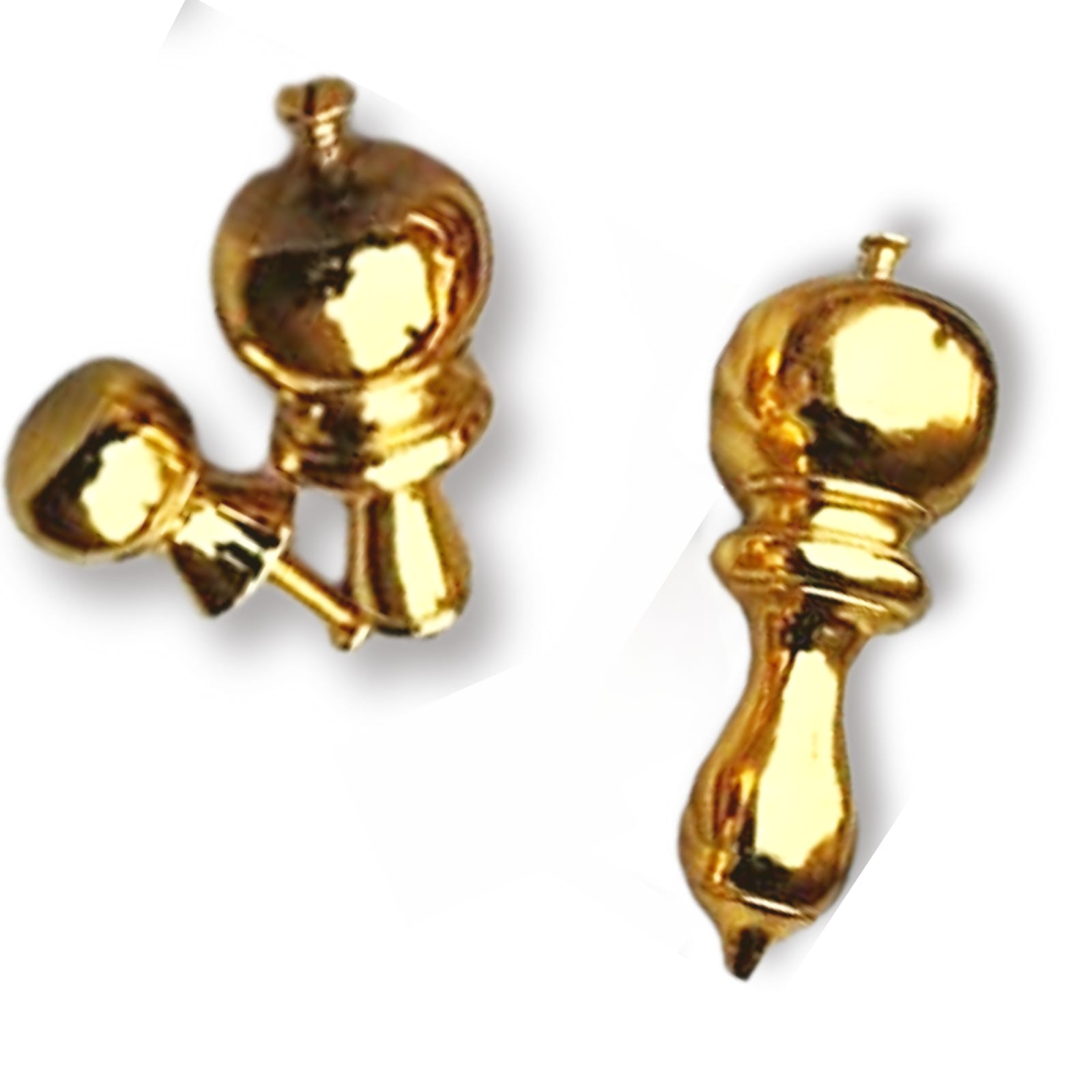Brass Ball Knob Set