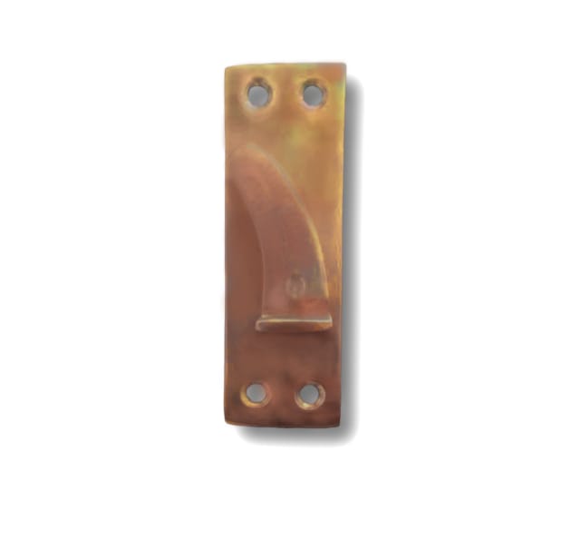 Antique Door Latch Plate
