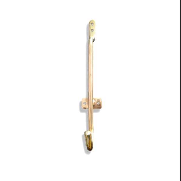 Long Brass Window Hook