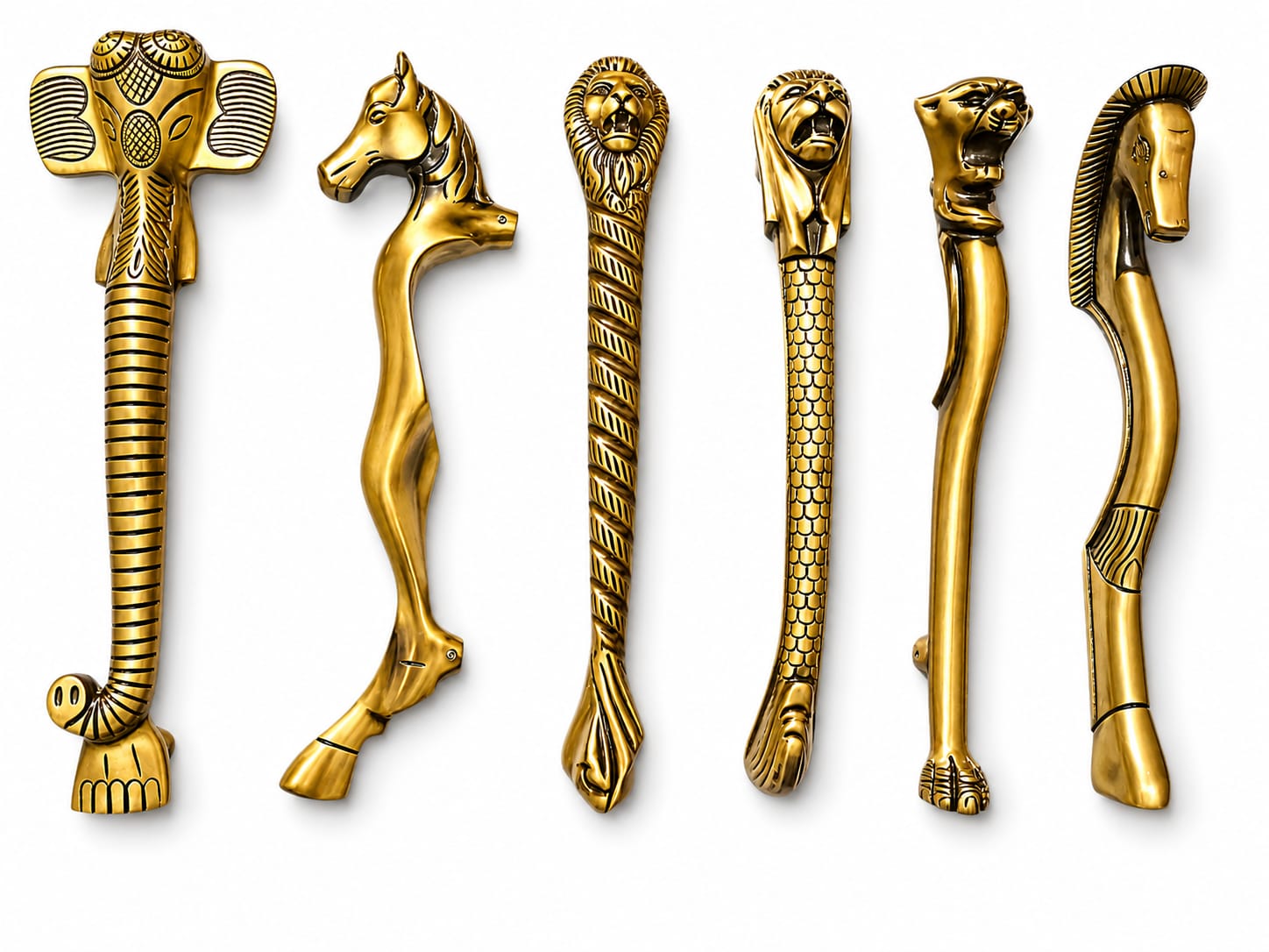 Animal Head Handle Set