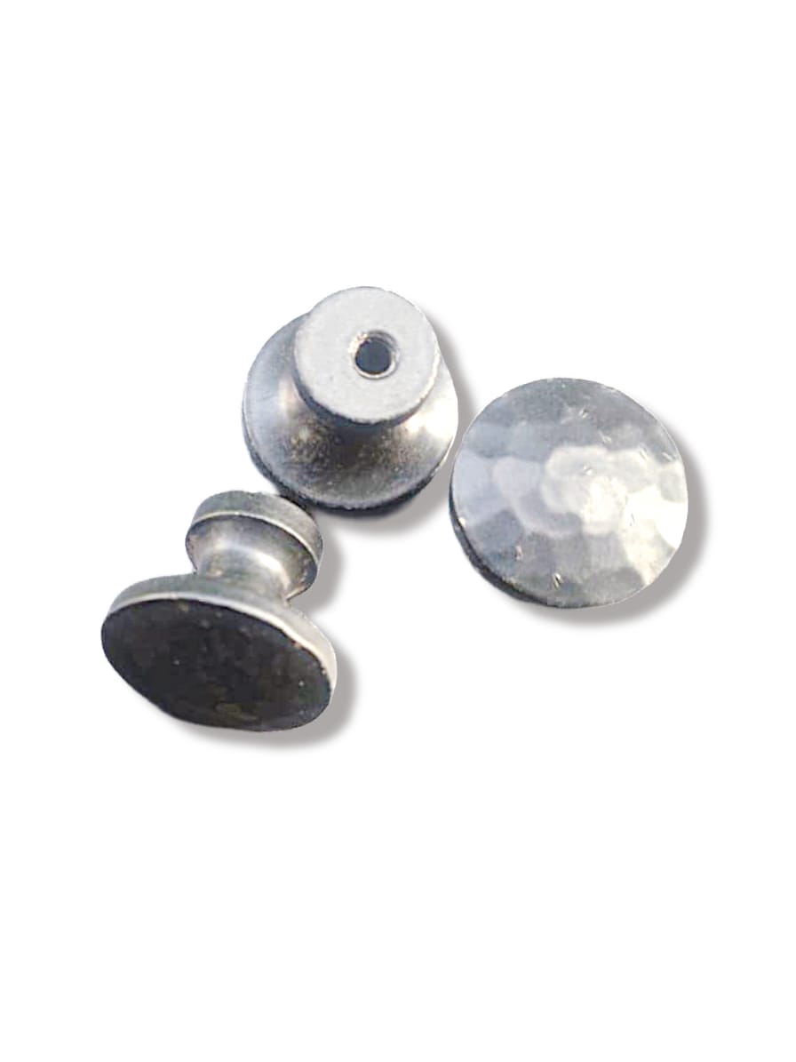 Hammered Round Knob